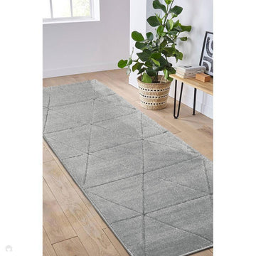 Newport Capleton Grey Runner-Melrose-Rug Love - The Most Loved Rug Store
